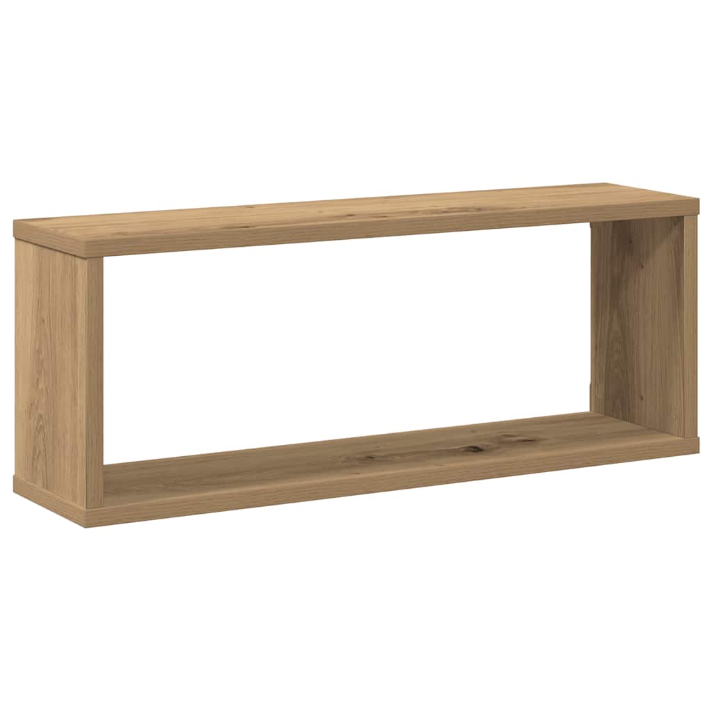 Wandregale 6 Stk. Artisan-Eiche 60x15x23 cm Holzwerkstoff