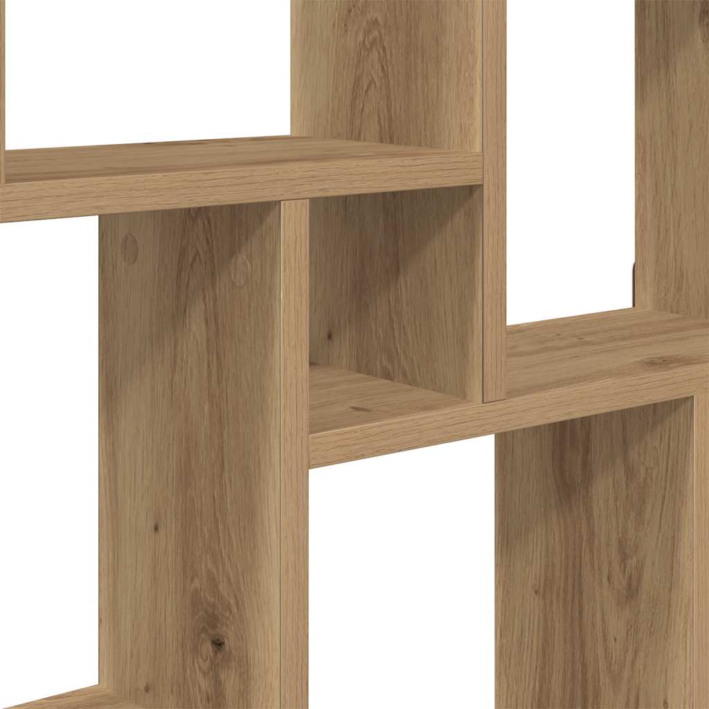 Würfelregal Artisan-Eiche 78x15x93 cm Holzwerkstoff