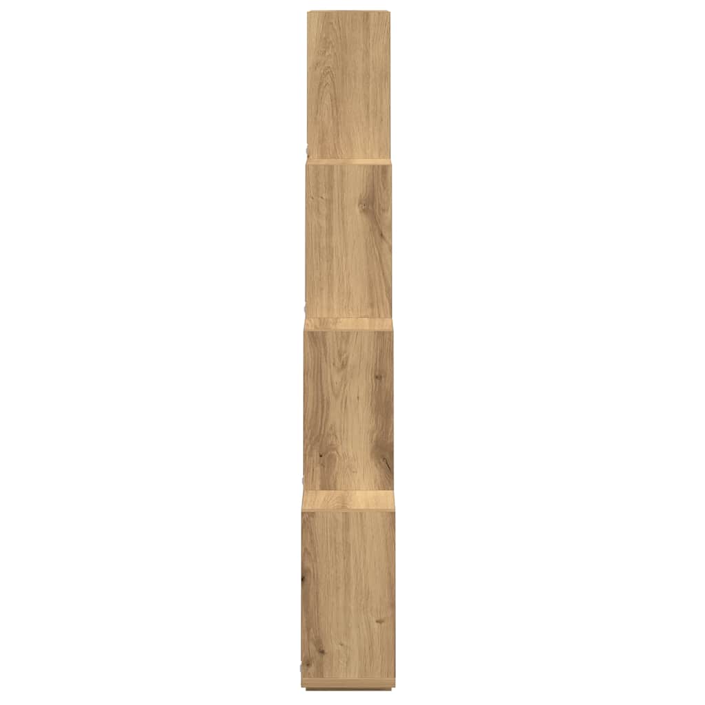 Würfelregal Artisan-Eiche 90x15x119,5 cm Holzwerkstoff