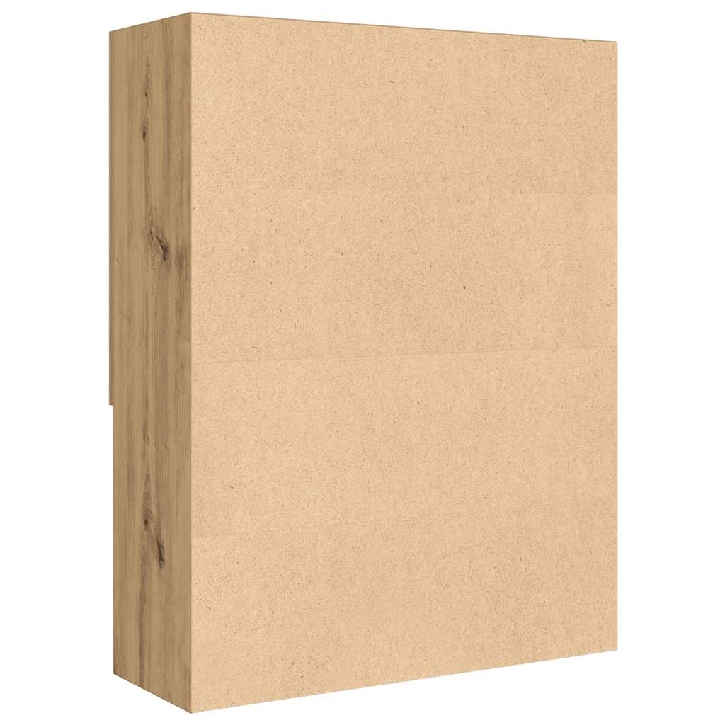 Washing machine cabinet Artisan oak 70.5x25.5x90 cm