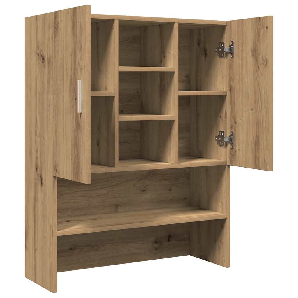 Washing machine cabinet Artisan oak 70.5x25.5x90 cm