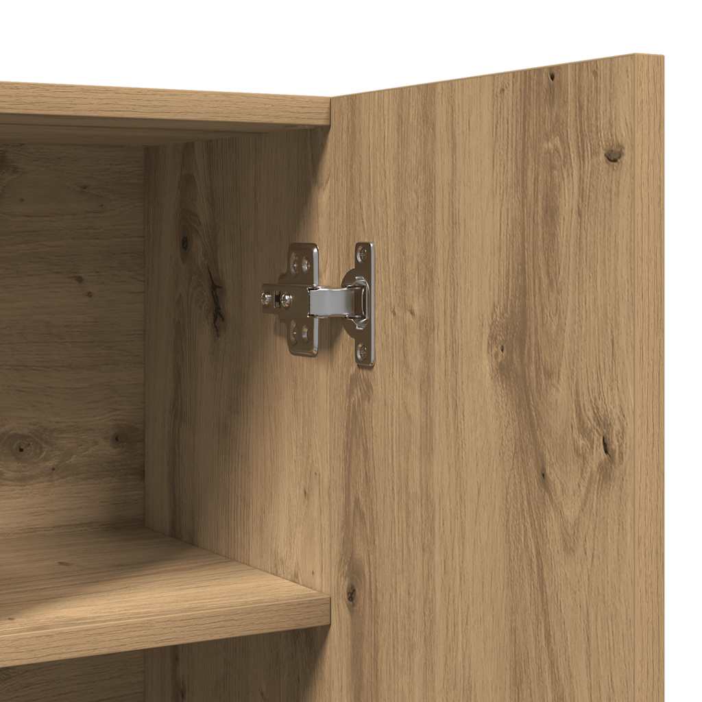 Washing machine cabinet Artisan oak 70.5x25.5x90 cm