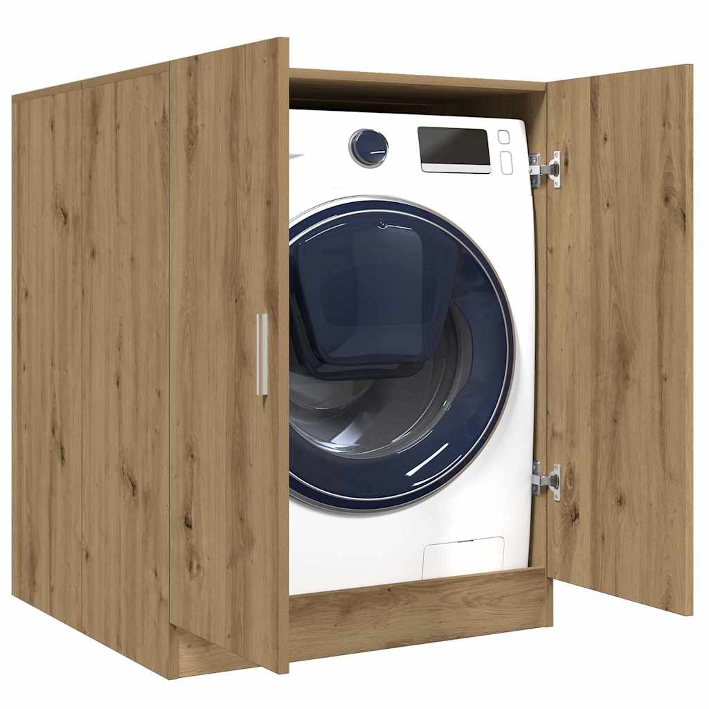 Waschmaschinenschrank Artisan-Eiche 70,5x71,5x91,5 cm