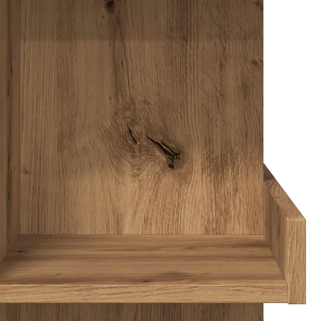 Bartisch mit Regal Artisan-Eiche 100x48x101,5 cm