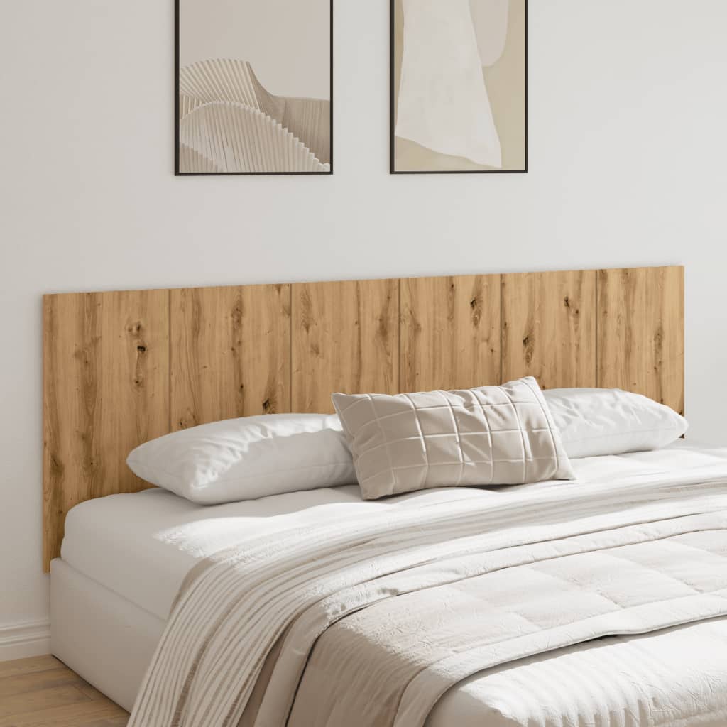 Kopfteil Wandmontage Artisan-Eiche 240x1,5x80 cm Holzwerkstoff
