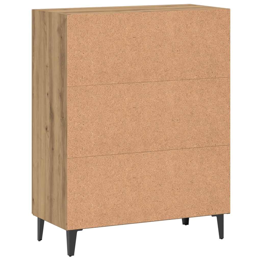 Sideboard Artisan-Eiche 70x34x90 cm Holzwerkstoff