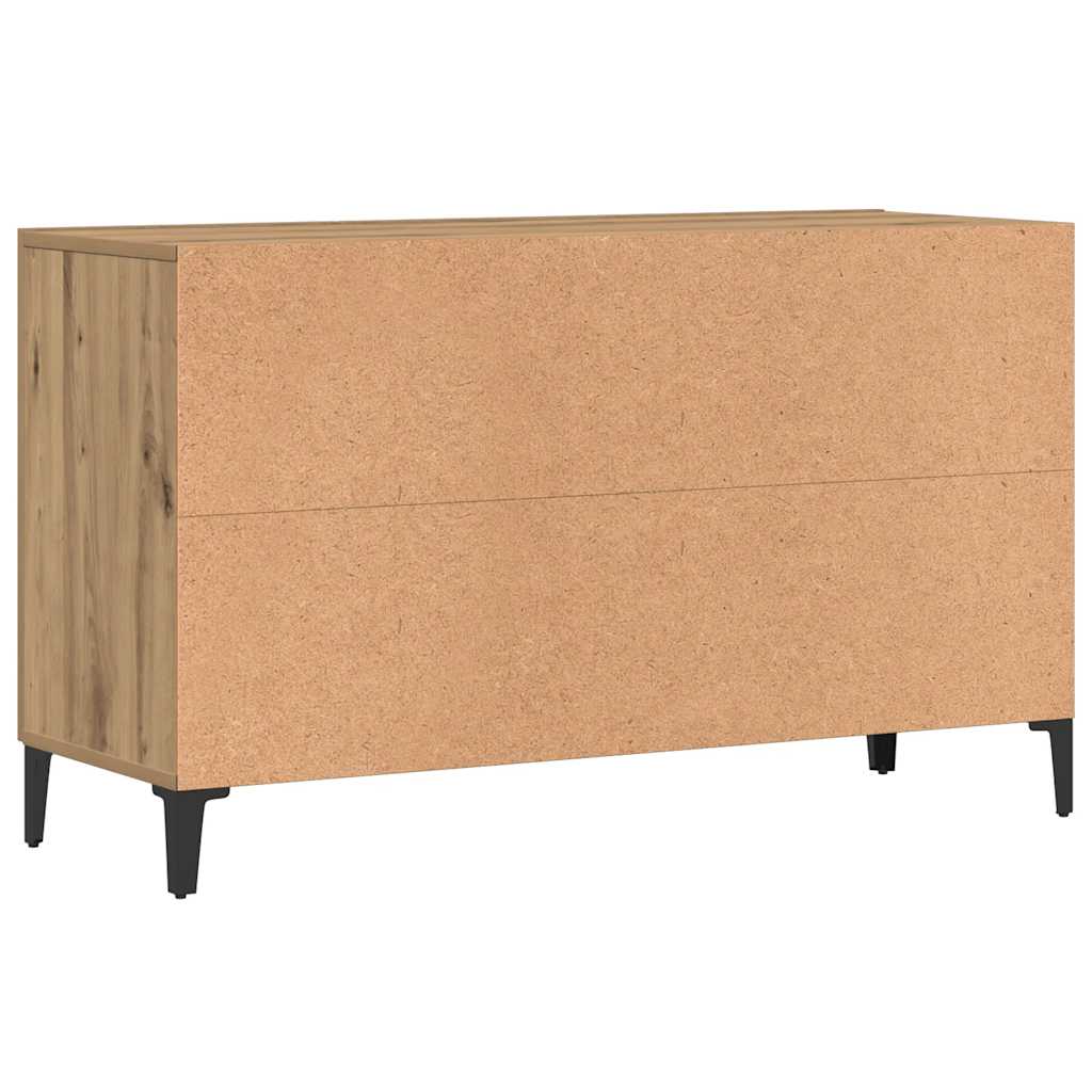 Sideboard Artisan-Eiche 100x36x60 cm Holzwerkstoff