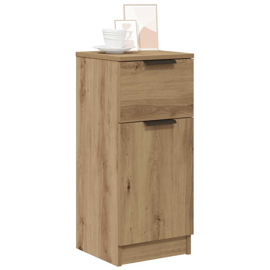 Sideboard Artisan-Eiche 30x30x70 cm Holzwerkstoff