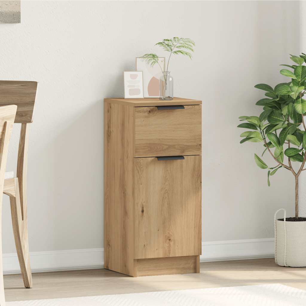 Sideboard Artisan-Eiche 30x30x70 cm Holzwerkstoff