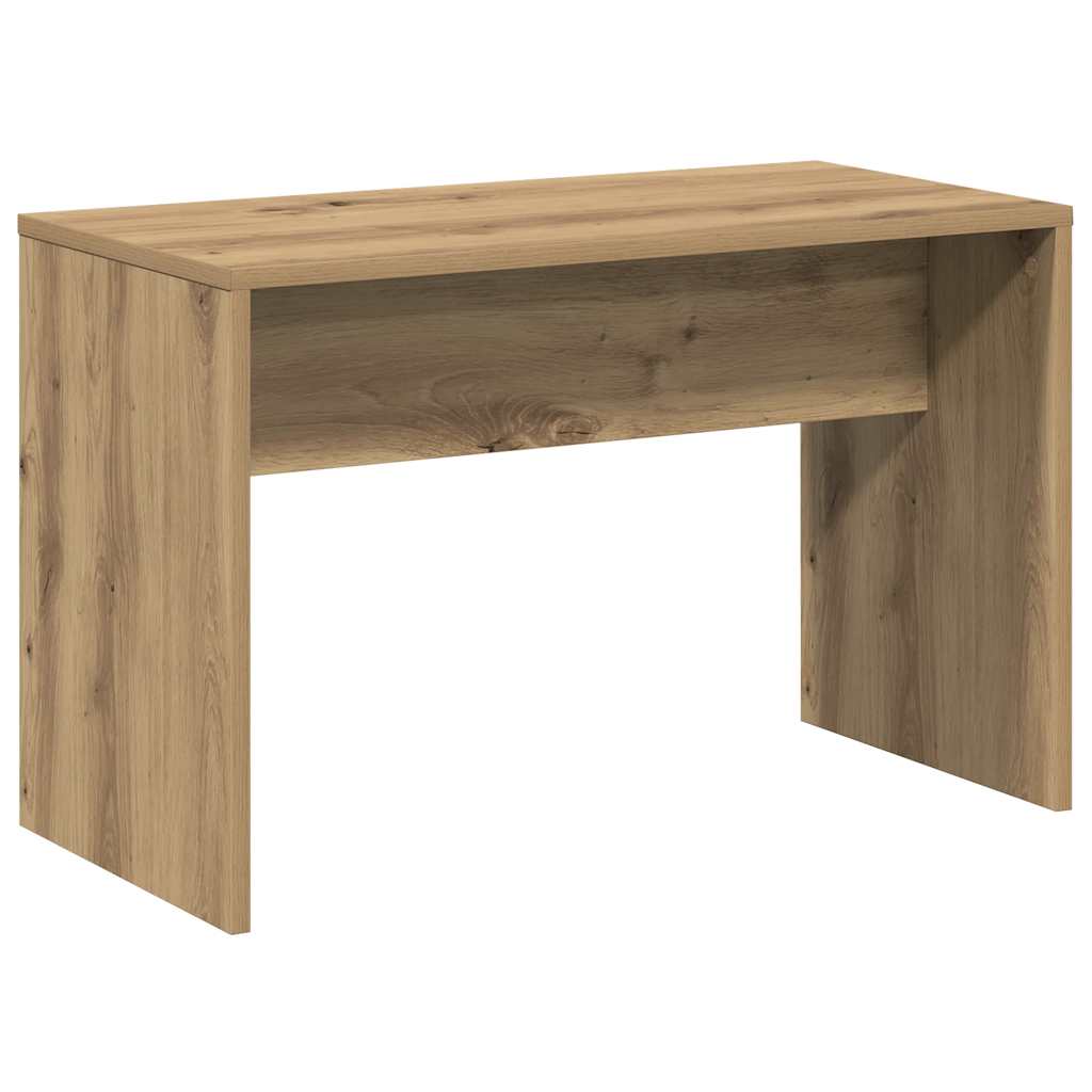 Vanity Stool Artisan Oak 70x35x45 cm Wood Material