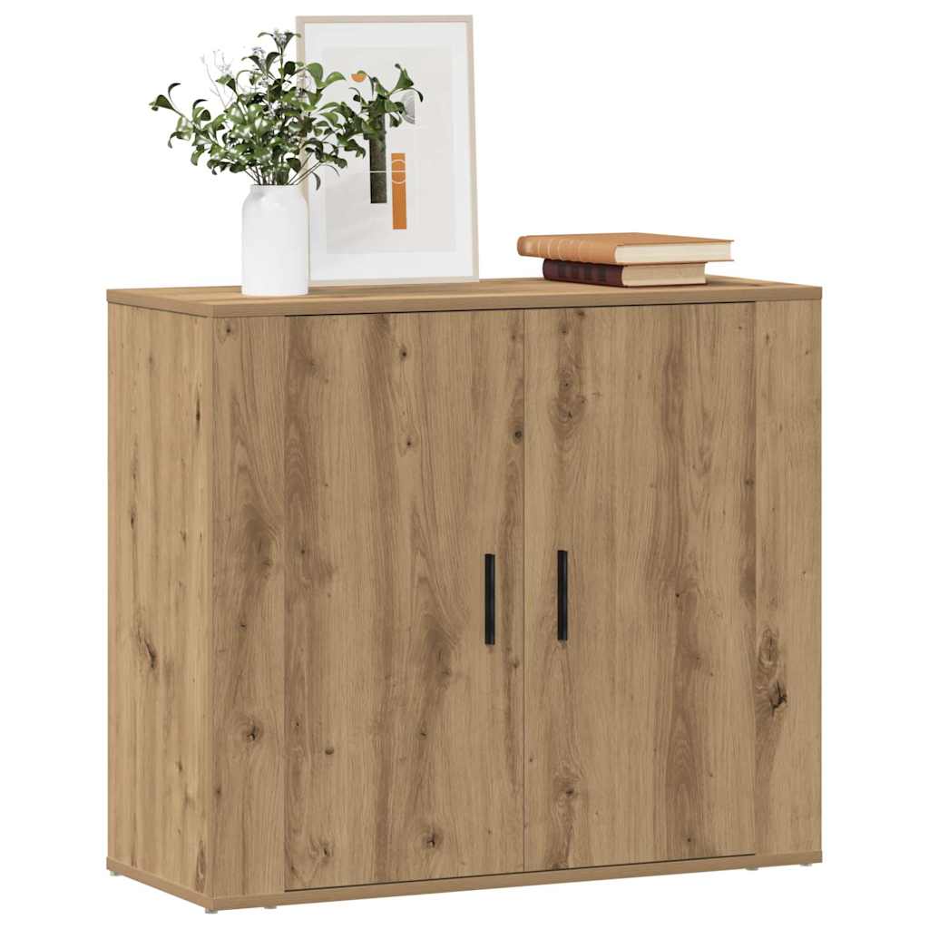 Sideboard Artisan-Eiche 80x33x70 cm Holzwerkstoff