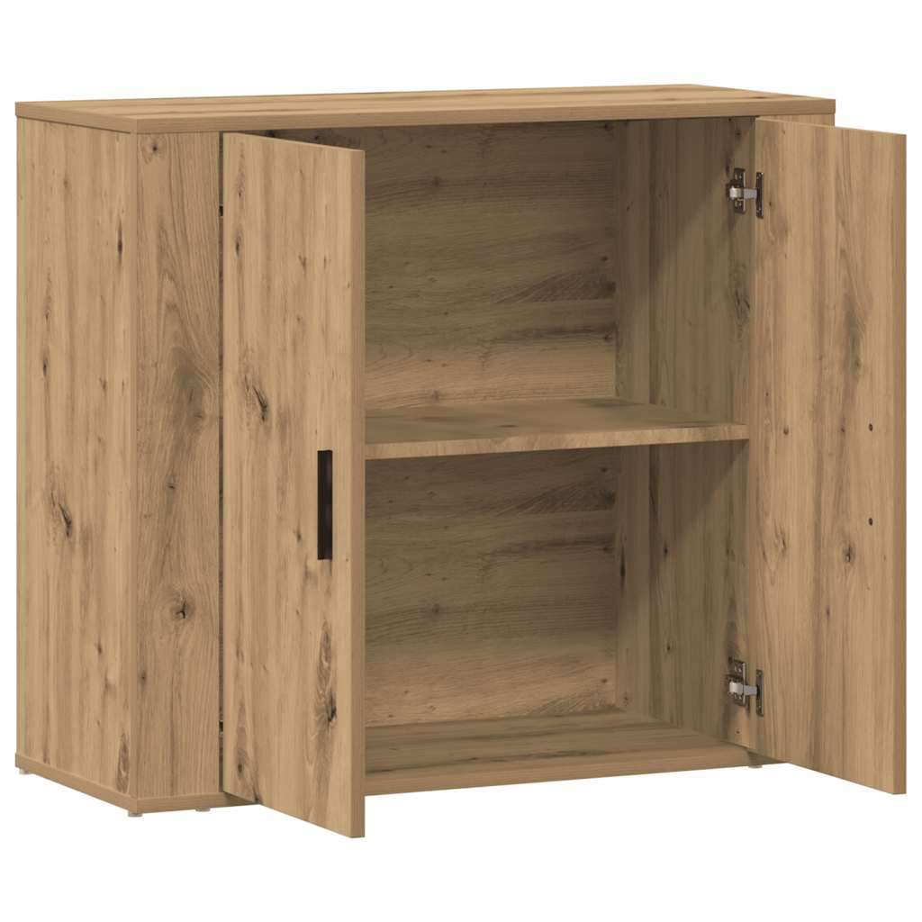 Sideboard Artisan-Eiche 80x33x70 cm Holzwerkstoff