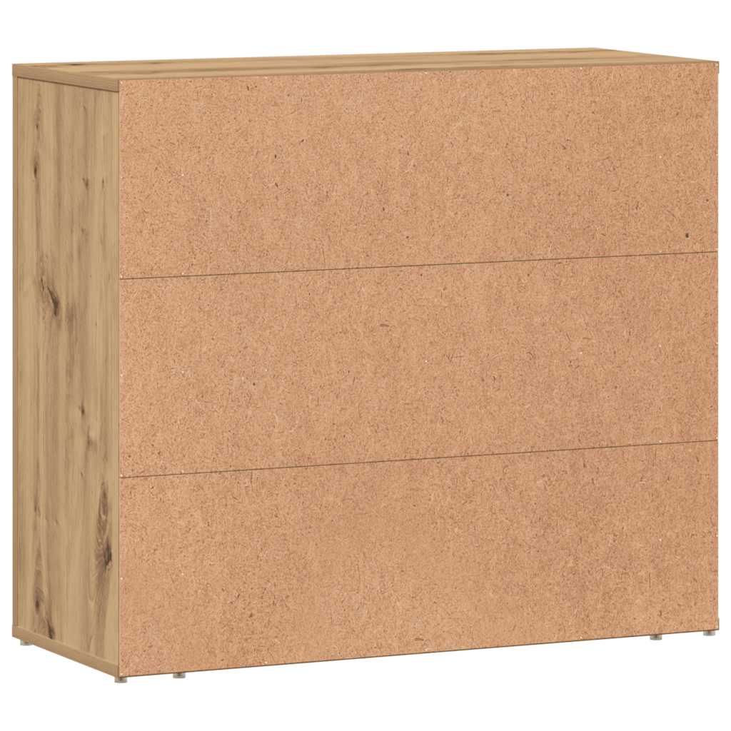 Sideboard Artisan-Eiche 80x33x70 cm Holzwerkstoff