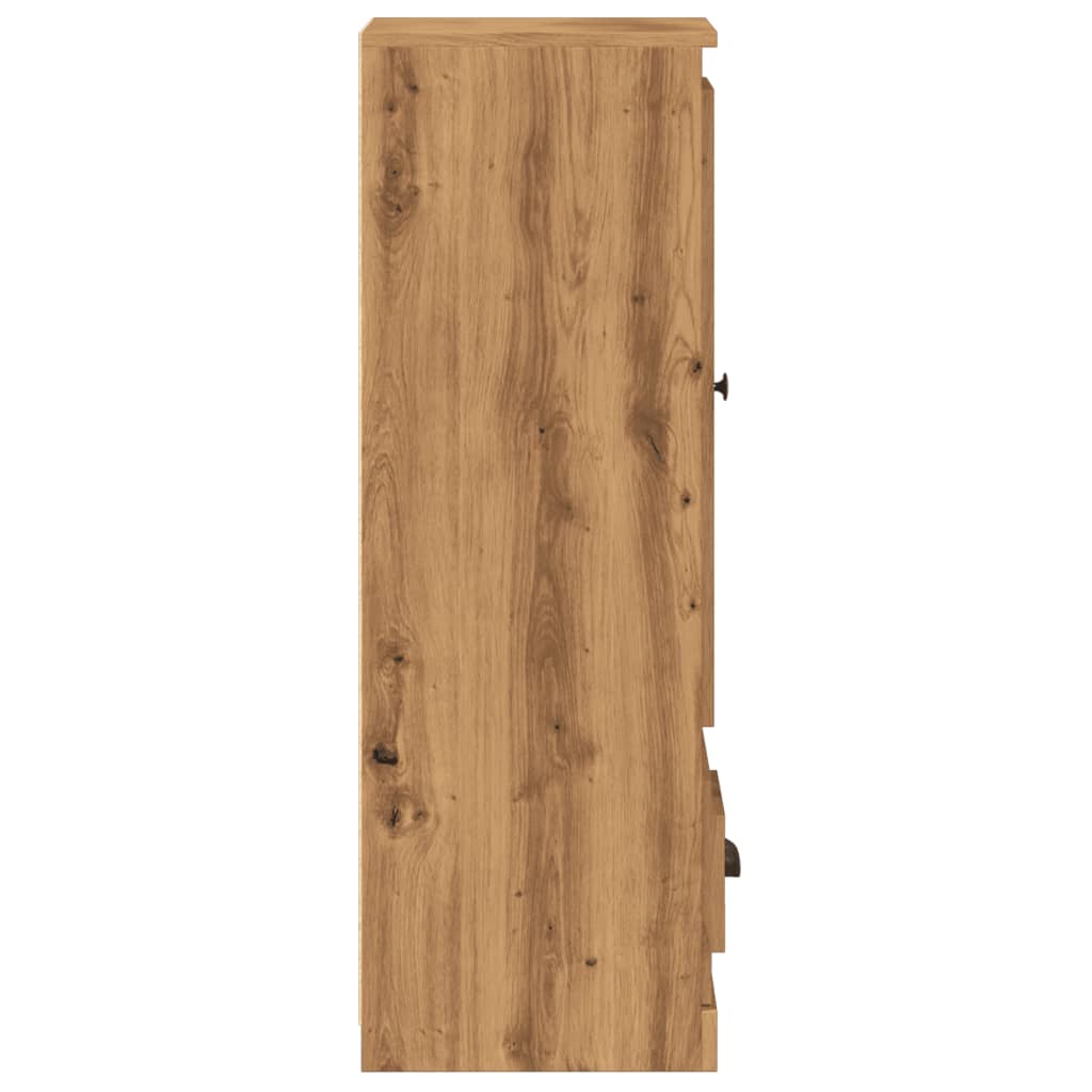 Highboard Artisan Oak 36x35.5x103.5 cm Wood Material