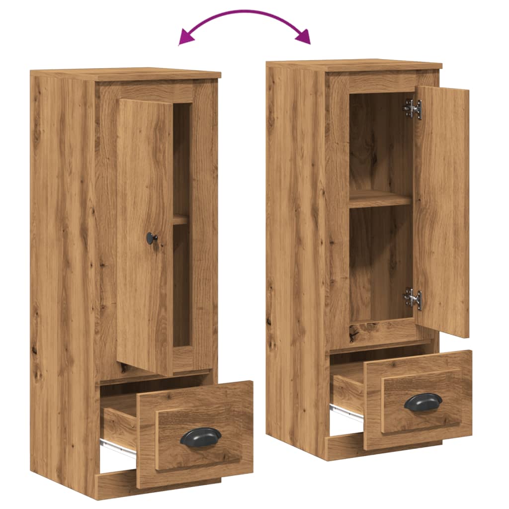 Highboard Artisan Oak 36x35.5x103.5 cm Wood Material