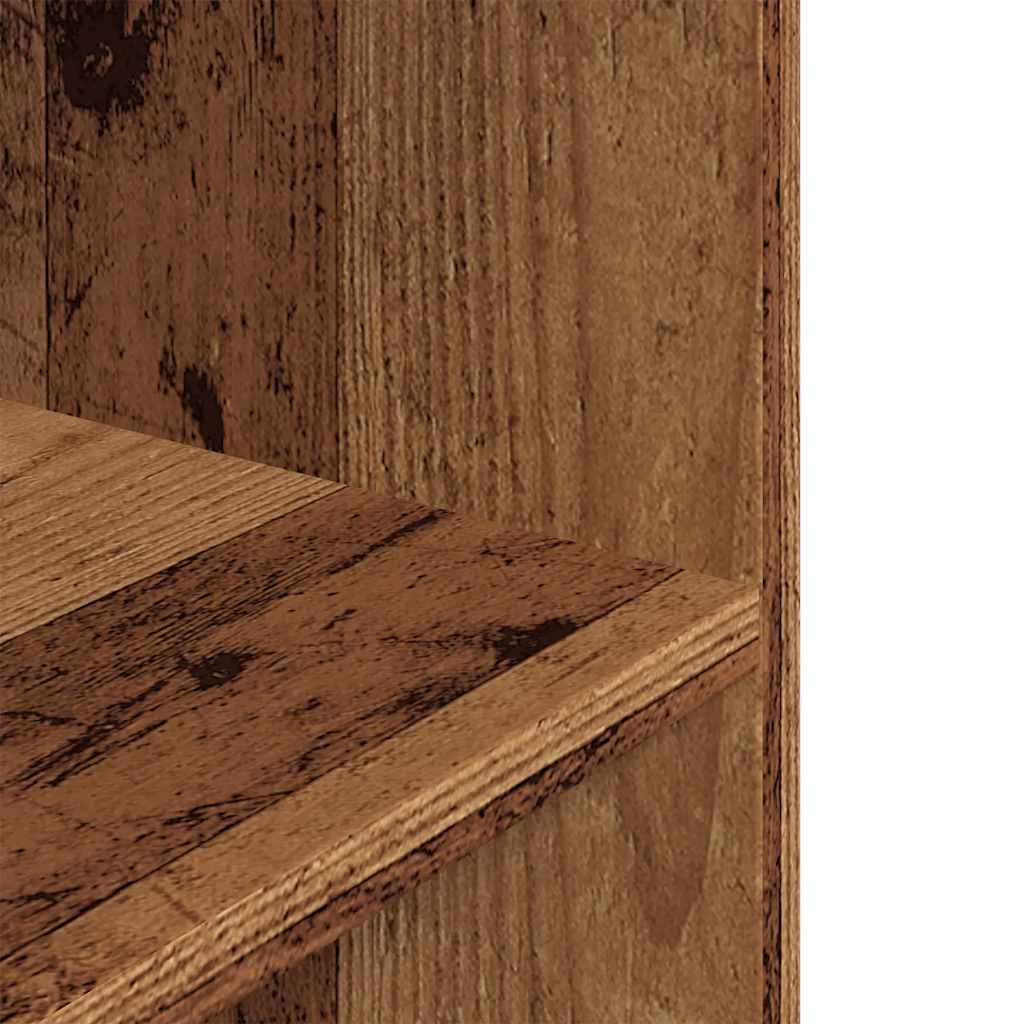 Aquarium stand old wood look 120x40x60 cm wood material