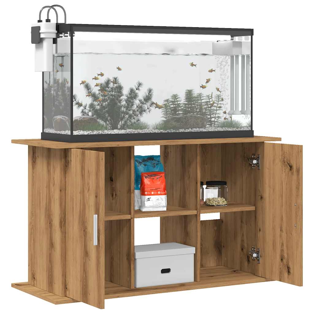 Aquarium Stand Artisan Oak 101x41x58 cm Wood Material