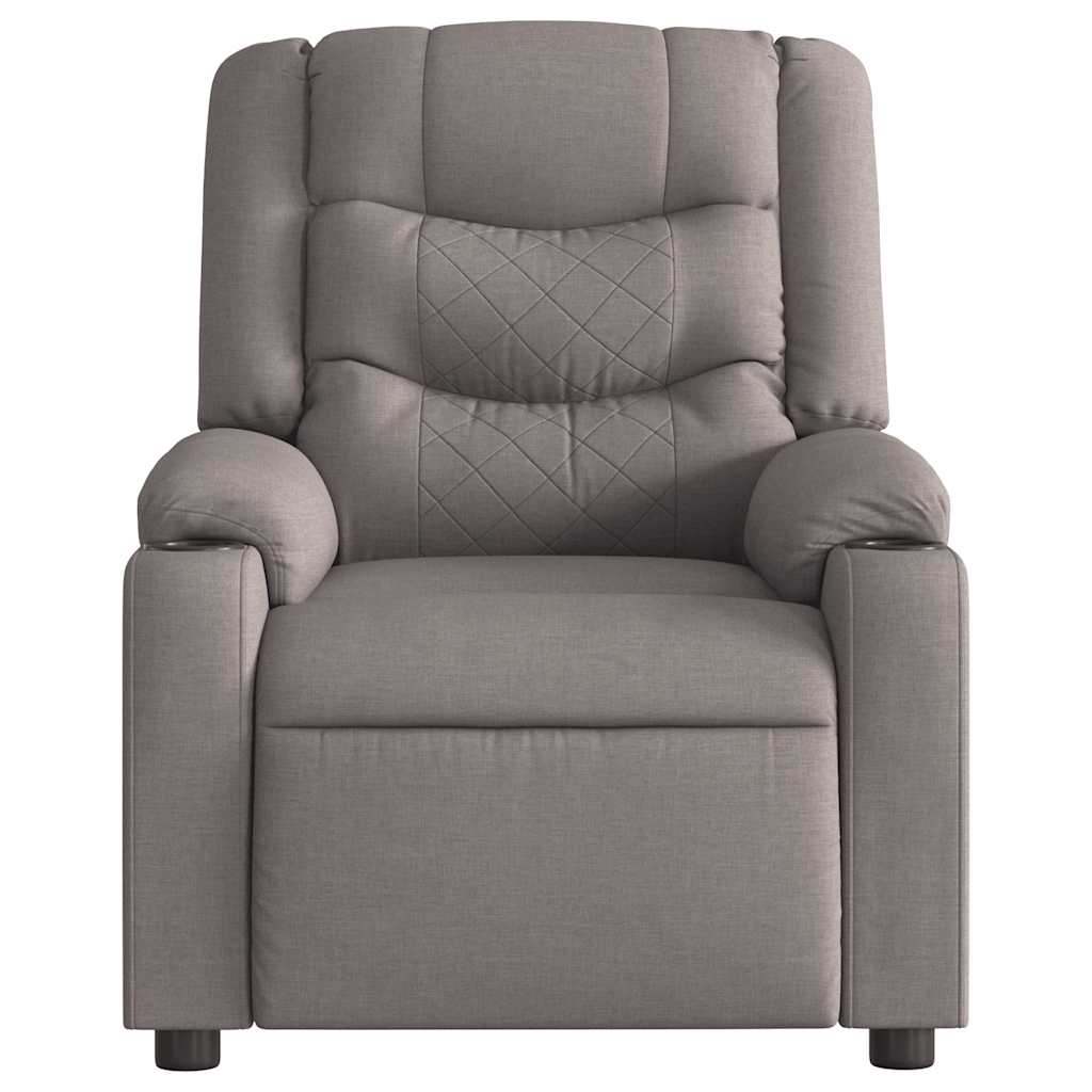 massage chair taupe fabric