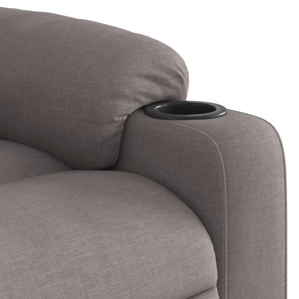 massage chair taupe fabric