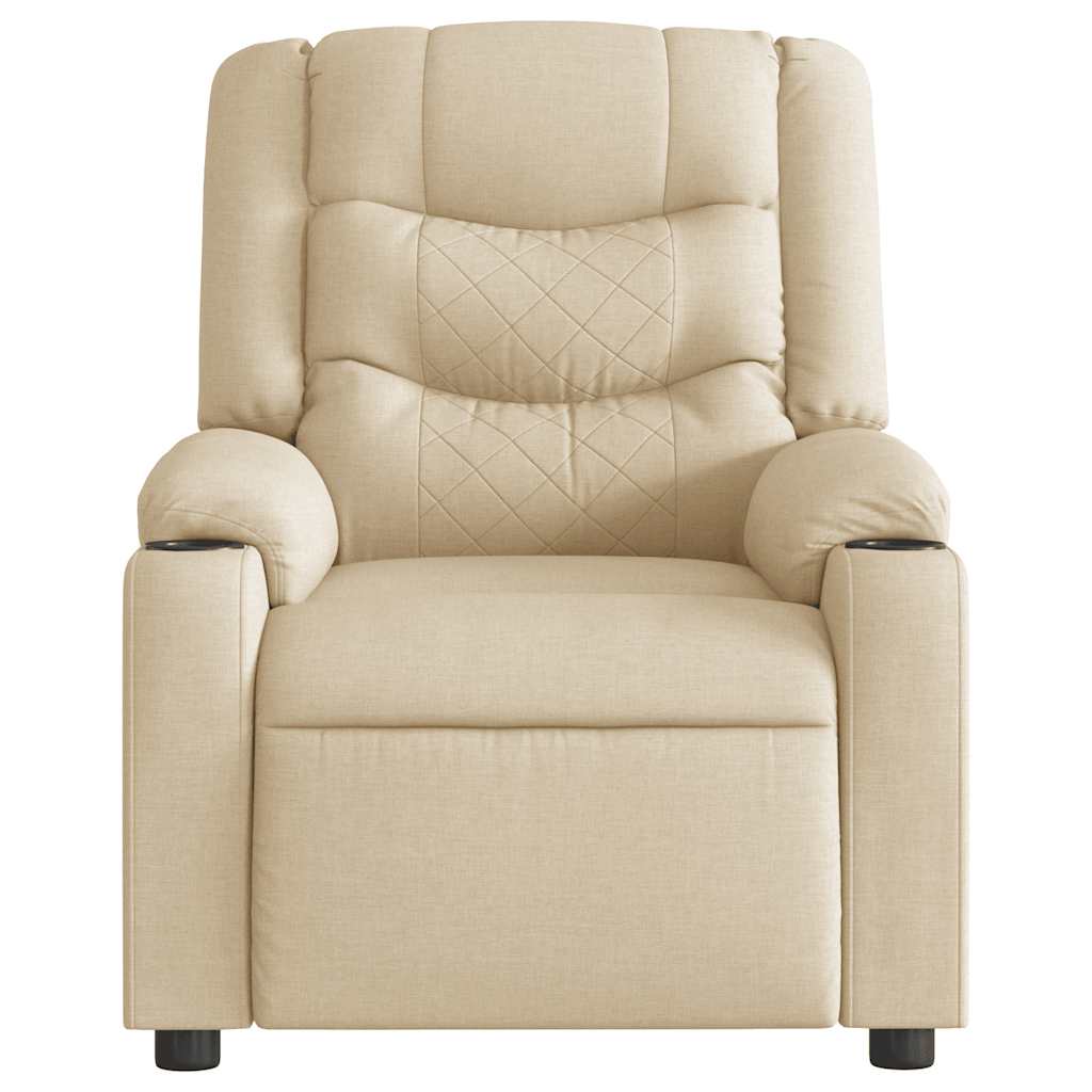 massage chair cream fabric
