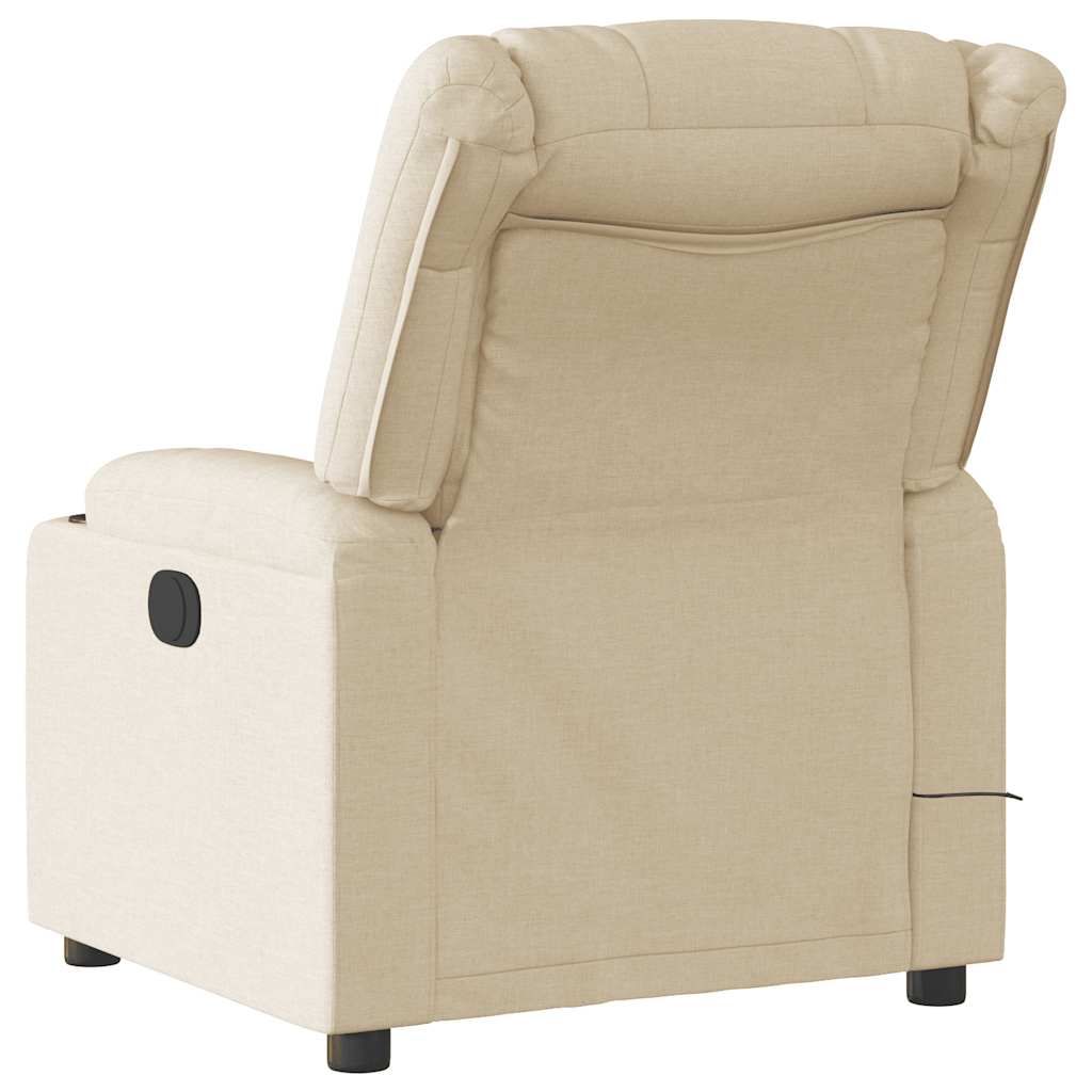 massage chair cream fabric