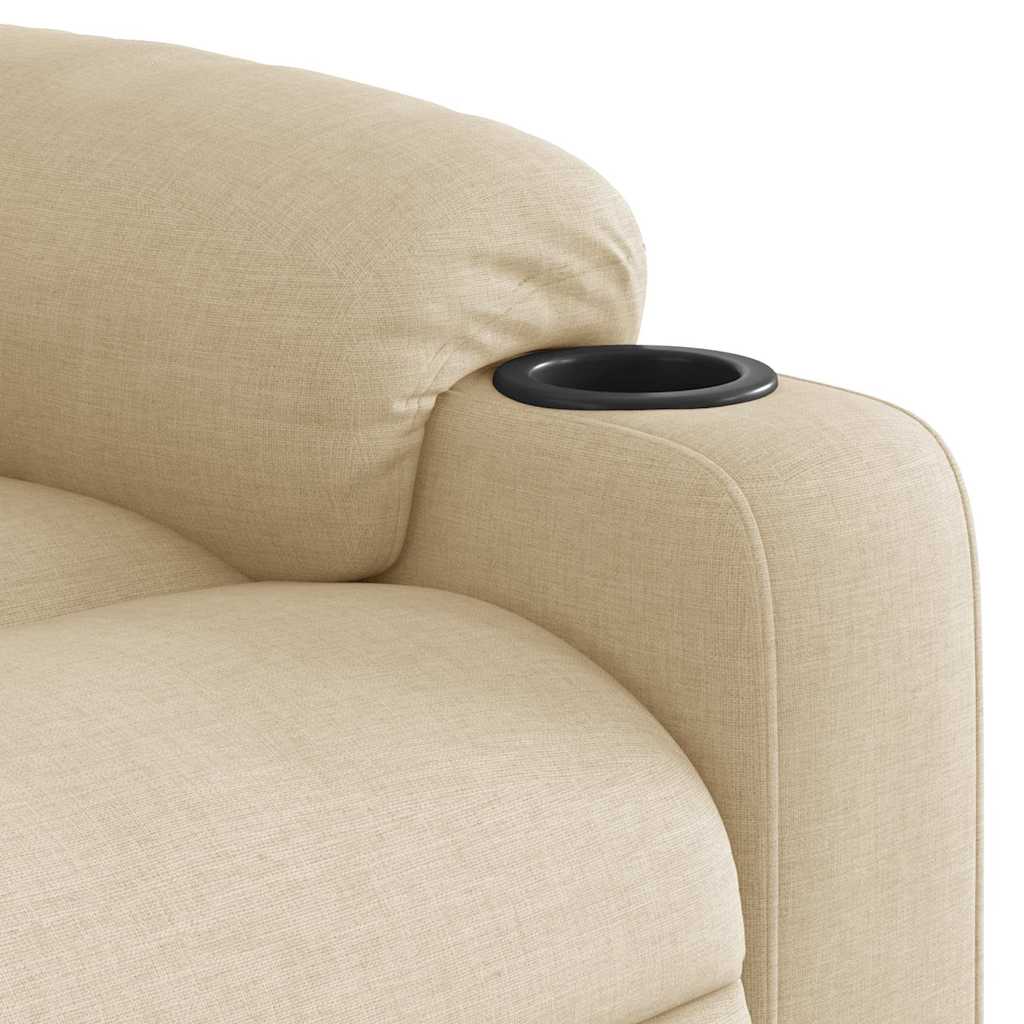 massage chair cream fabric