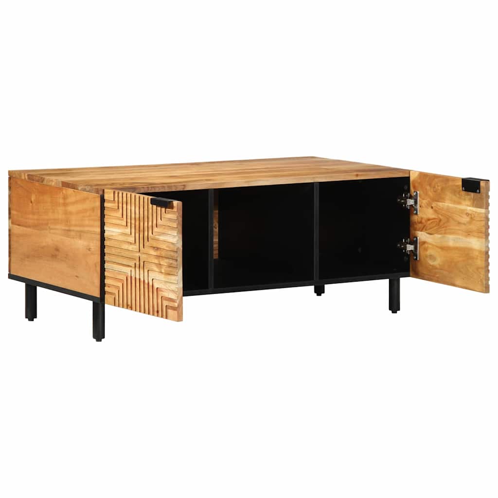 Couchtisch Braun 100 x 54 x 40 cm Akazie Massivholz