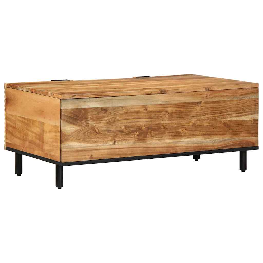 Couchtisch Braun 100 x 54 x 40 cm Akazie Massivholz