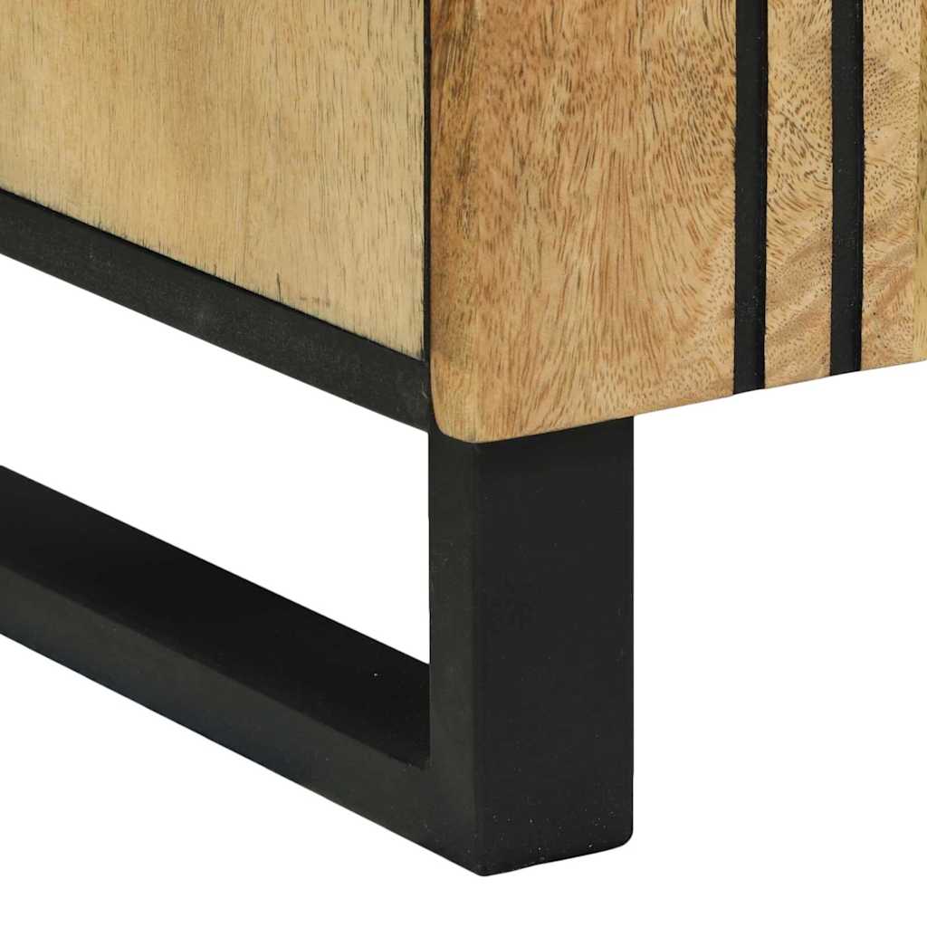 Waschbeckenschrank mit Regal Braun, Schwarz 62 x 33 x 58 cm