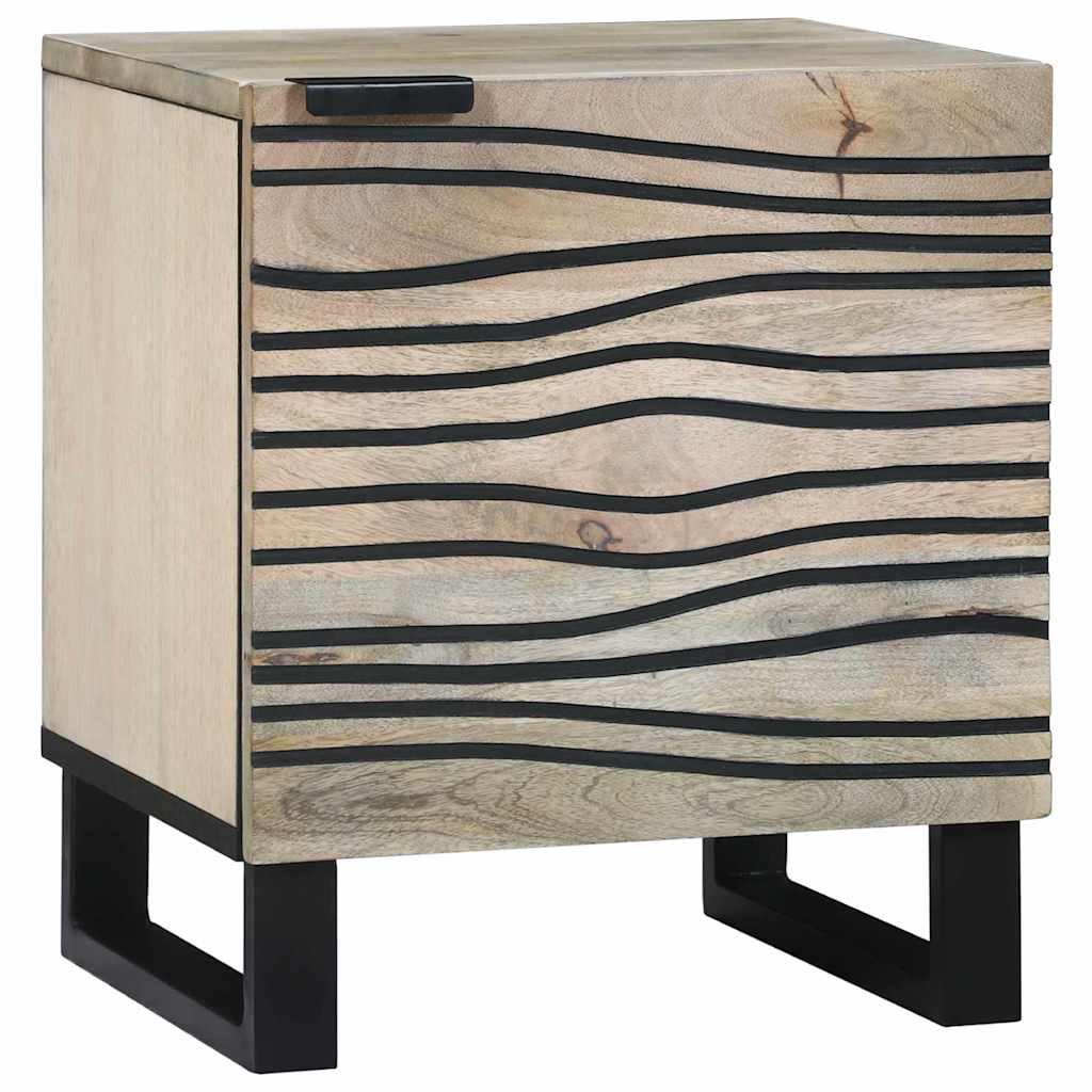 Nachttische 2 pcs Natur 40 x 33.5 x 46 cm
