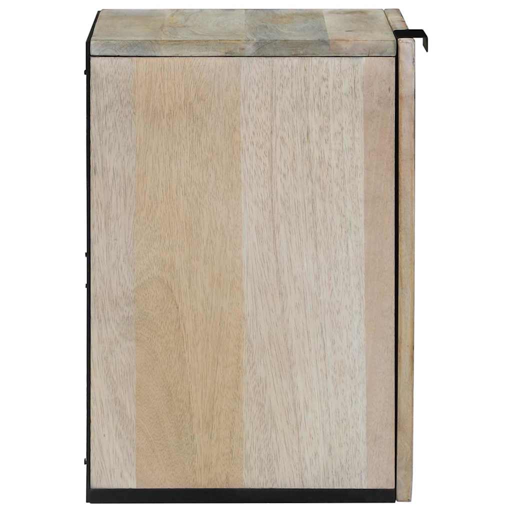 Spülenschrank mit Regal Wandmontiert Braun 38 x 33,5 x 48 cm