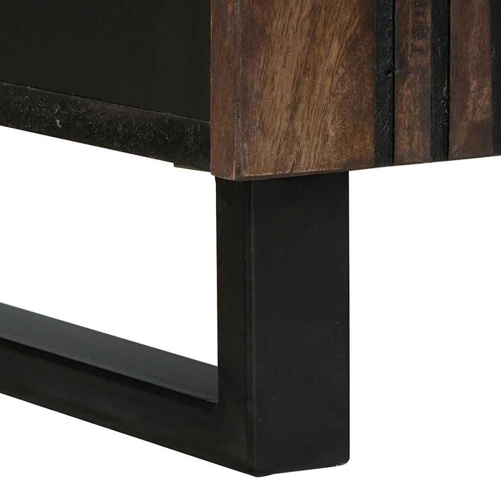 Sideboard Braun 60 x 33.5 x 75 cm Massivholz Mango