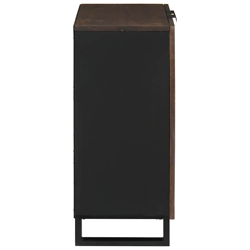 Sideboard Braun 60 x 33.5 x 75 cm Massivholz Mango