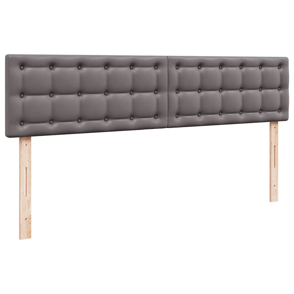 Ottoman-Bett mit Matratzen Schwarz 180x200 cm Stoff