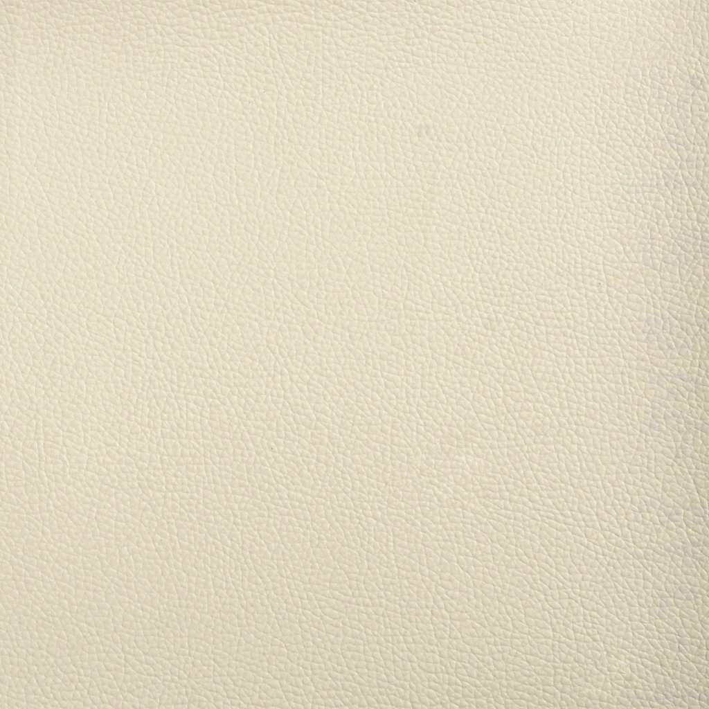 Armchair with armrests cream 54 cm artificial leather