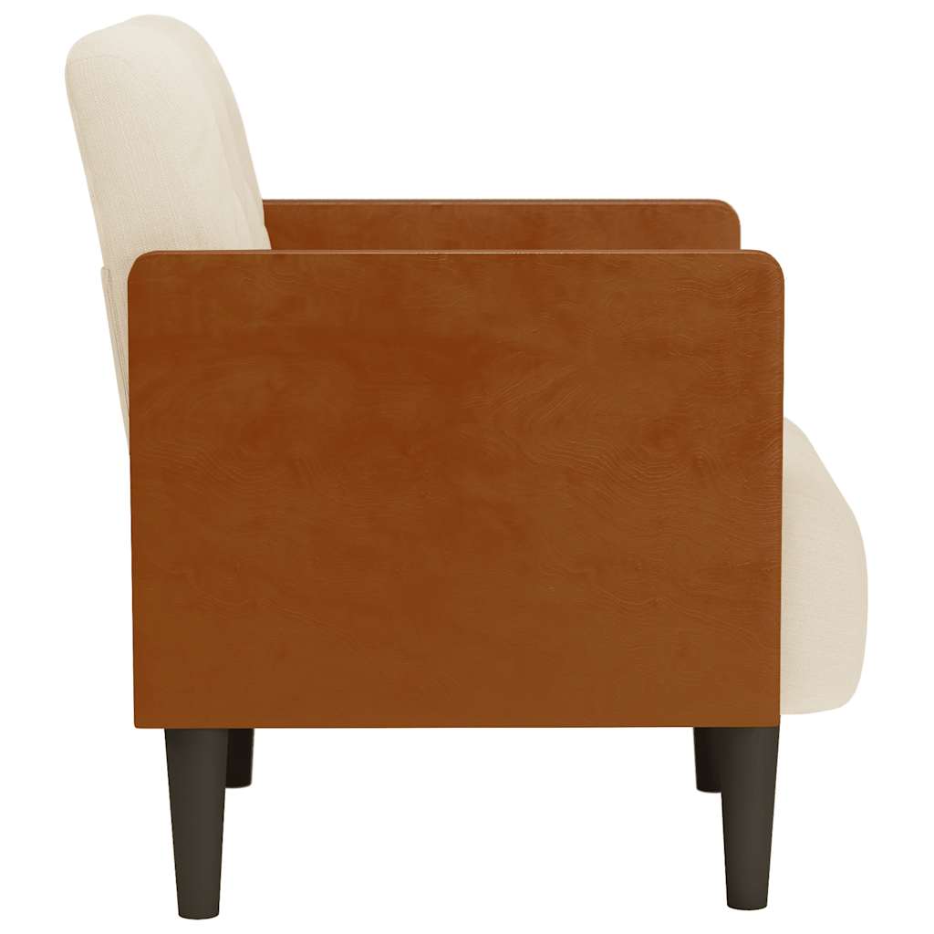 Armchair with armrests 55 cm linen