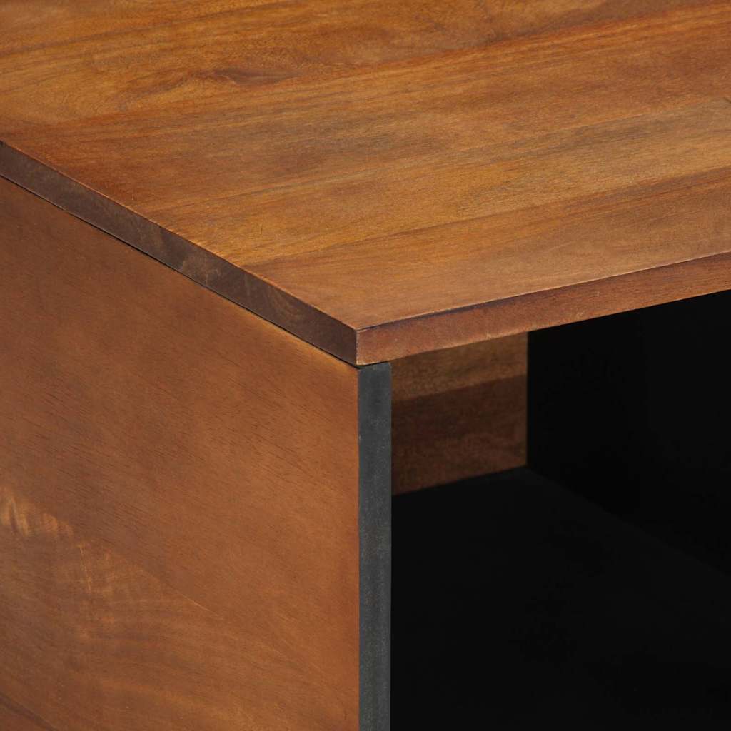 Couchtisch Honigbraun 80 x 50 x 40 cm massives Mangoholz