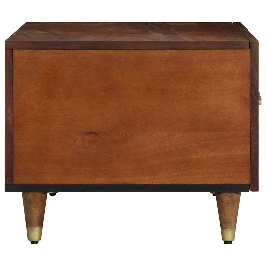 Couchtisch Honigbraun 80 x 50 x 40 cm massives Mangoholz