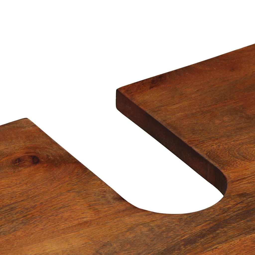 Badezimmerschrank Braun 62 x 33 x 58 cm Massivholz Mango