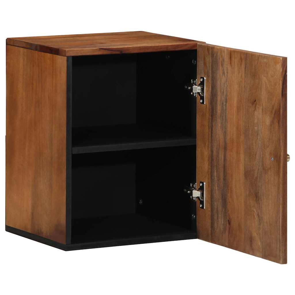 Badezimmer-Schrank Braun 38 x 33,5 x 48 cm Massivholz Mango