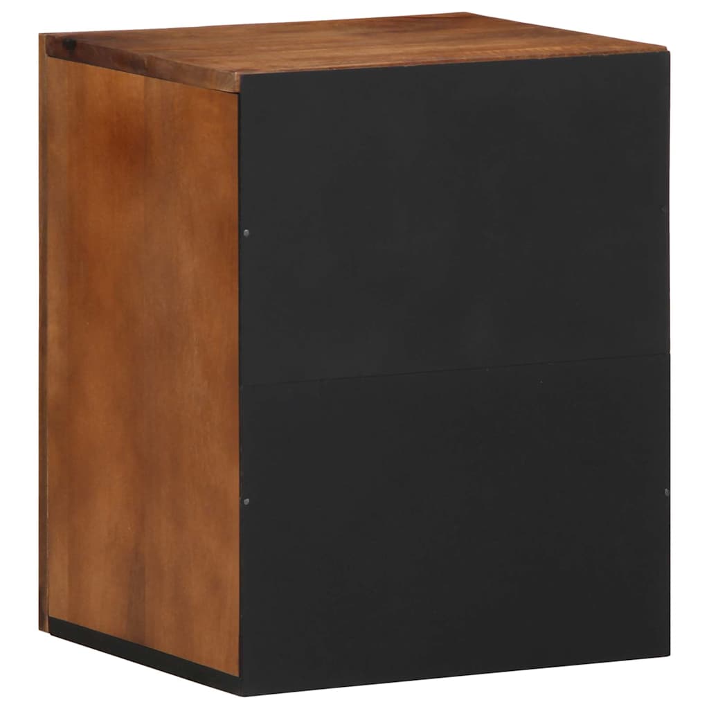 Badezimmer-Schrank Braun 38 x 33,5 x 48 cm Massivholz Mango
