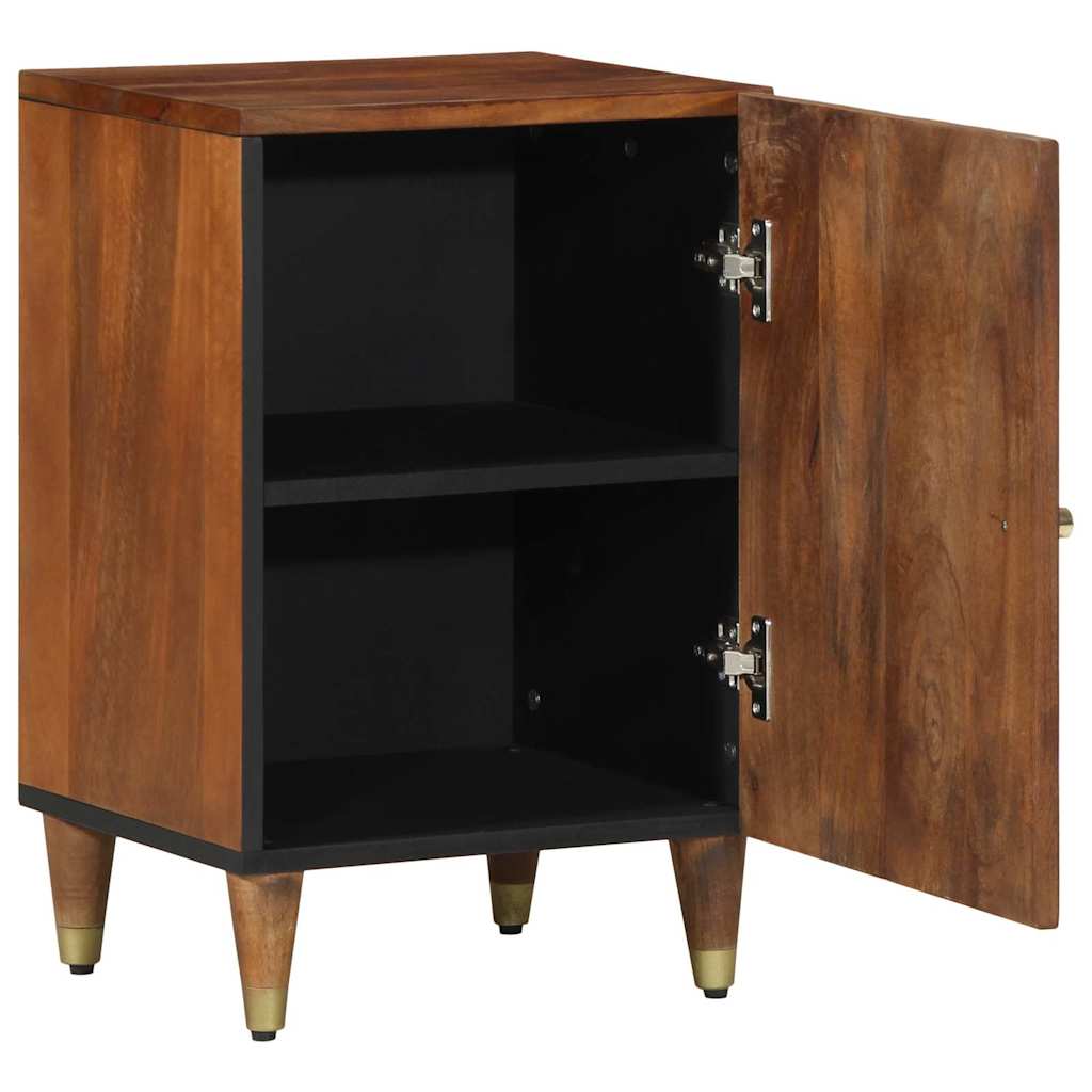 Badezimmerschrank Braun 38 x 33.5 x 58 cm Massivholz Mango