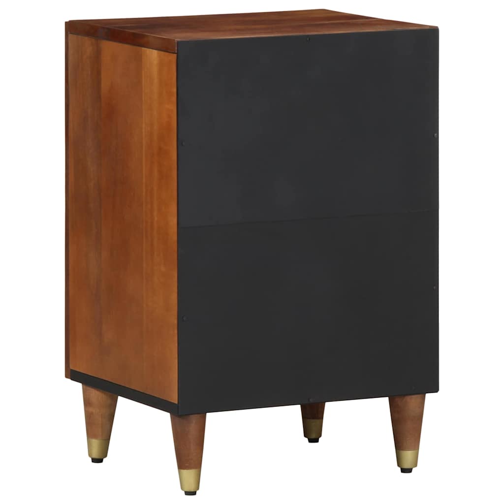 Badezimmerschrank Braun 38 x 33.5 x 58 cm Massivholz Mango