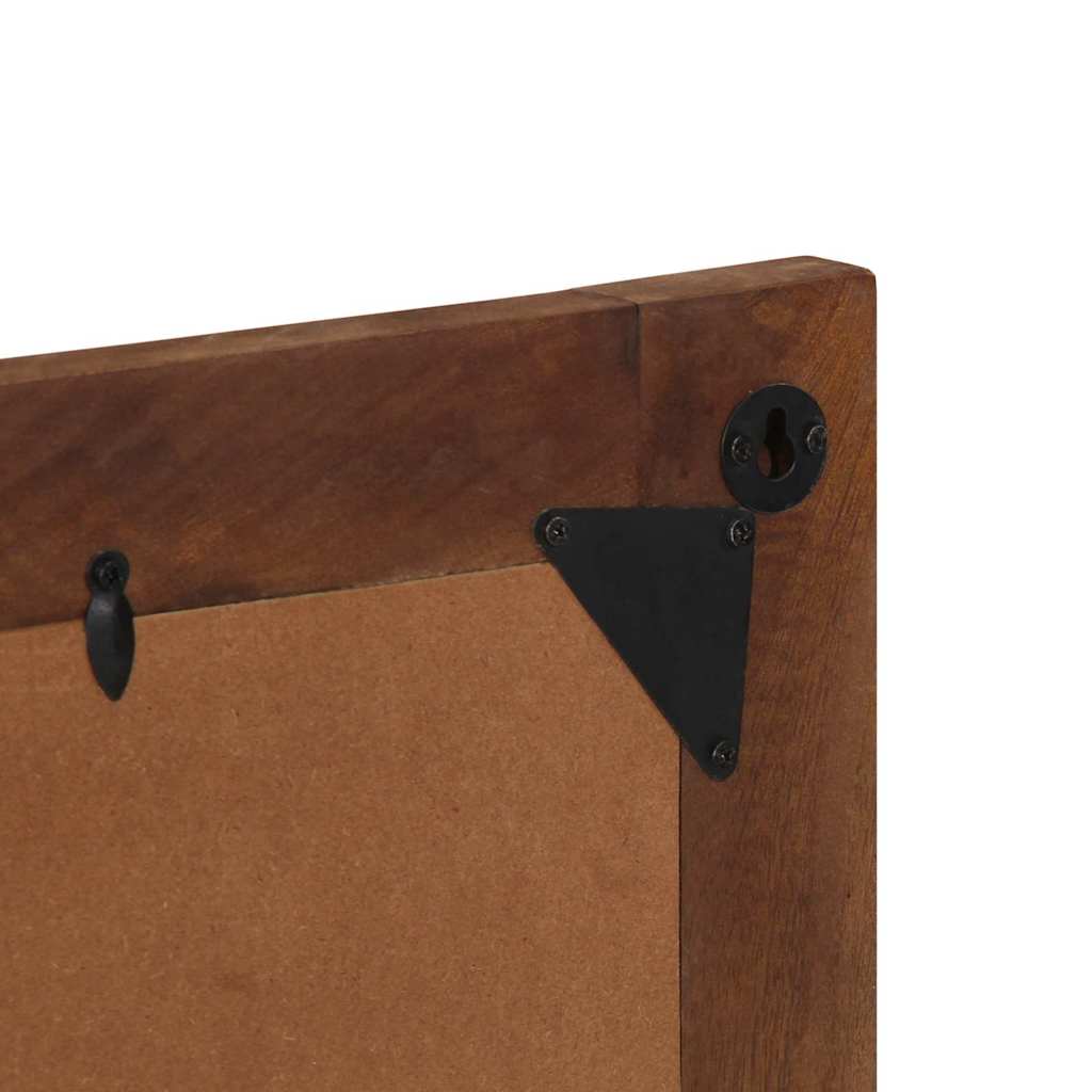 Badezimmerspiegel Braun 50 x 70 x 3 cm Massivholz Mango