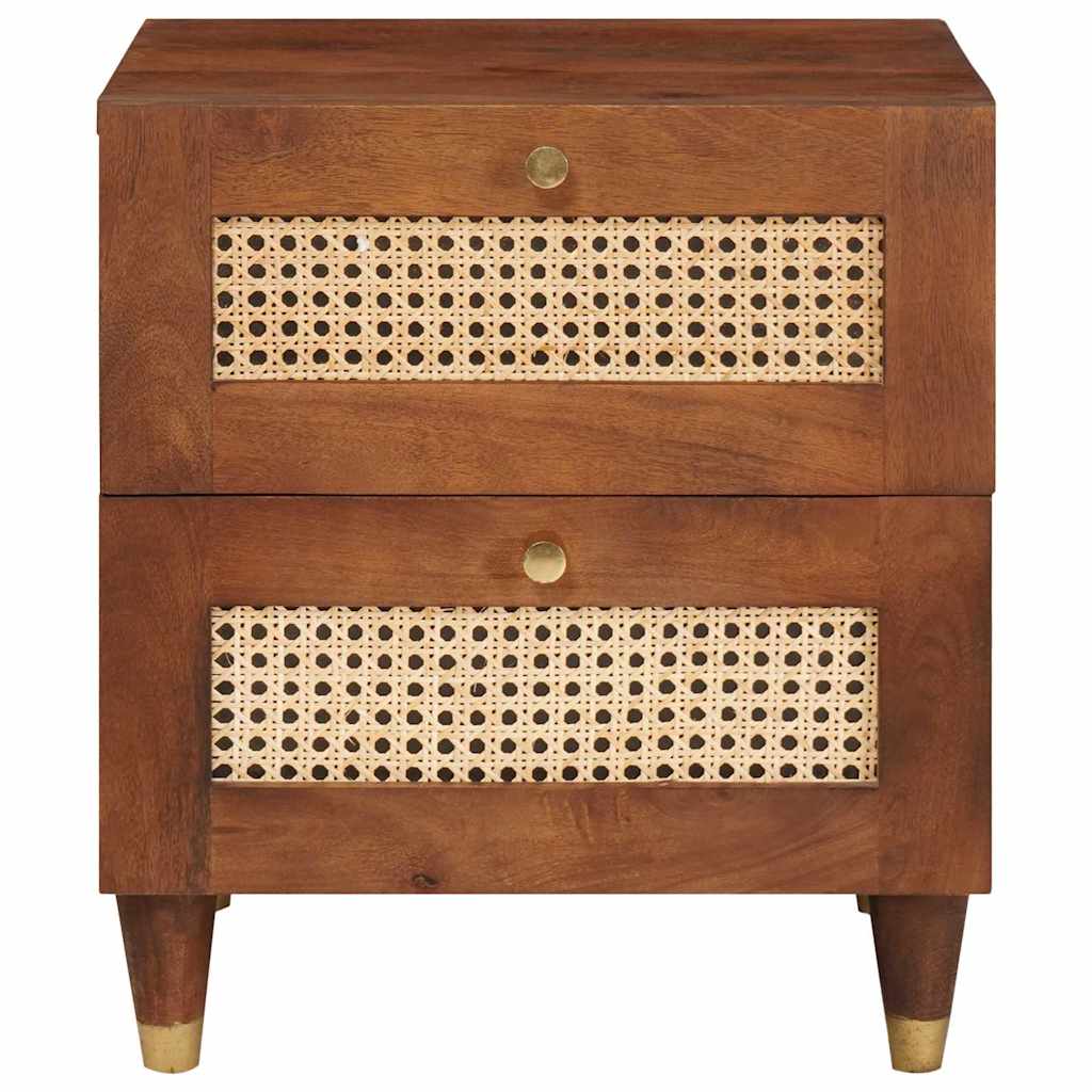 Nachttische mit Schubladen 2 pcs 40 x 33.5 x 46 cm