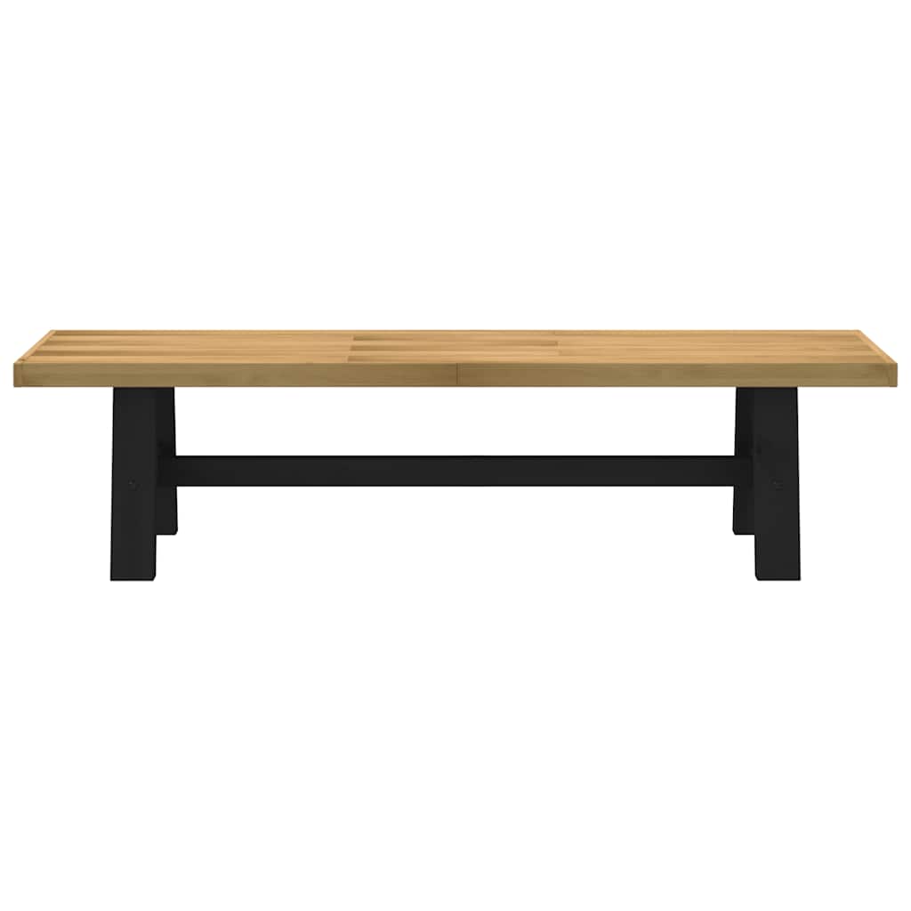 Esszimmerbank NOAIN A-Form-Beine 180x40x45 cm Massivholz Kiefer