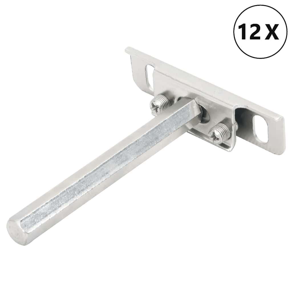 Regalträger Schwebend 12 Stk. Unsichtbar Ø12x100 mm