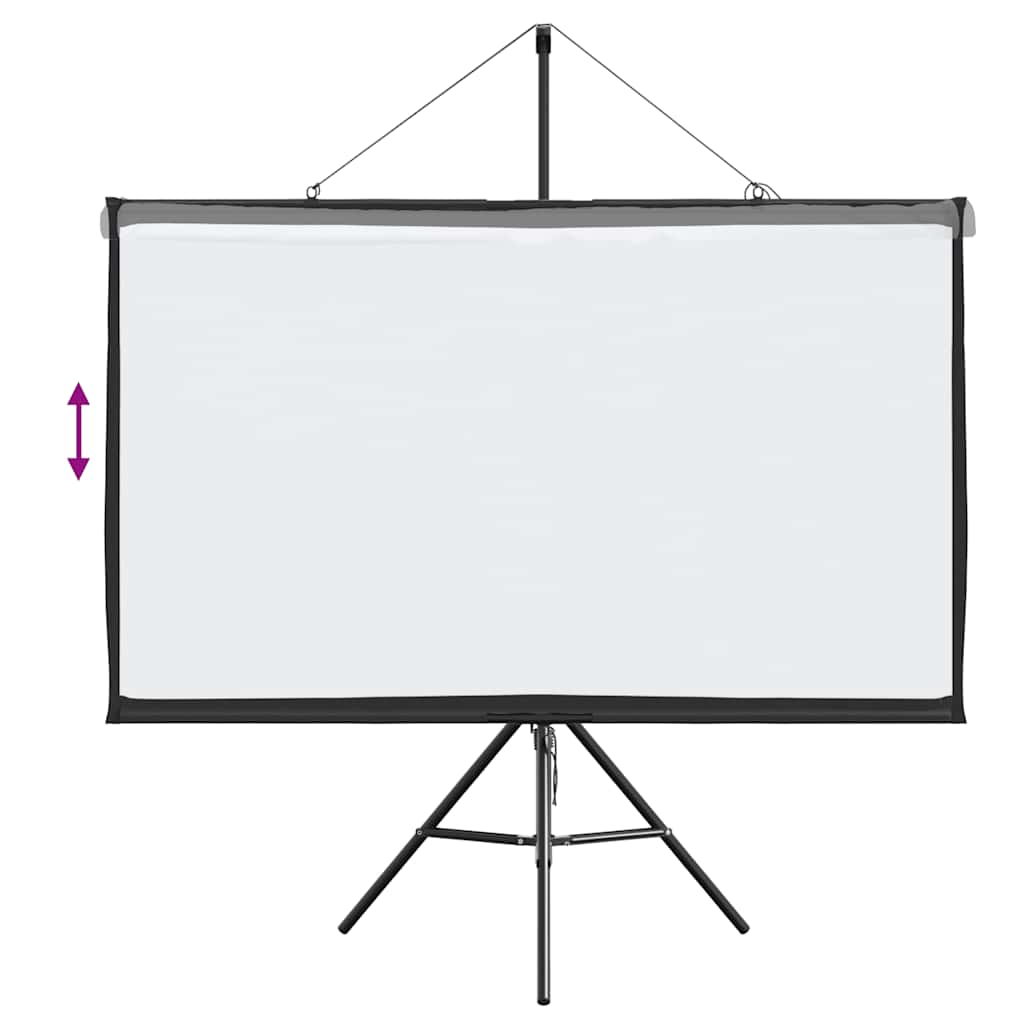 Beamer Leinwand mit Stativ 50 Zoll 16:9
