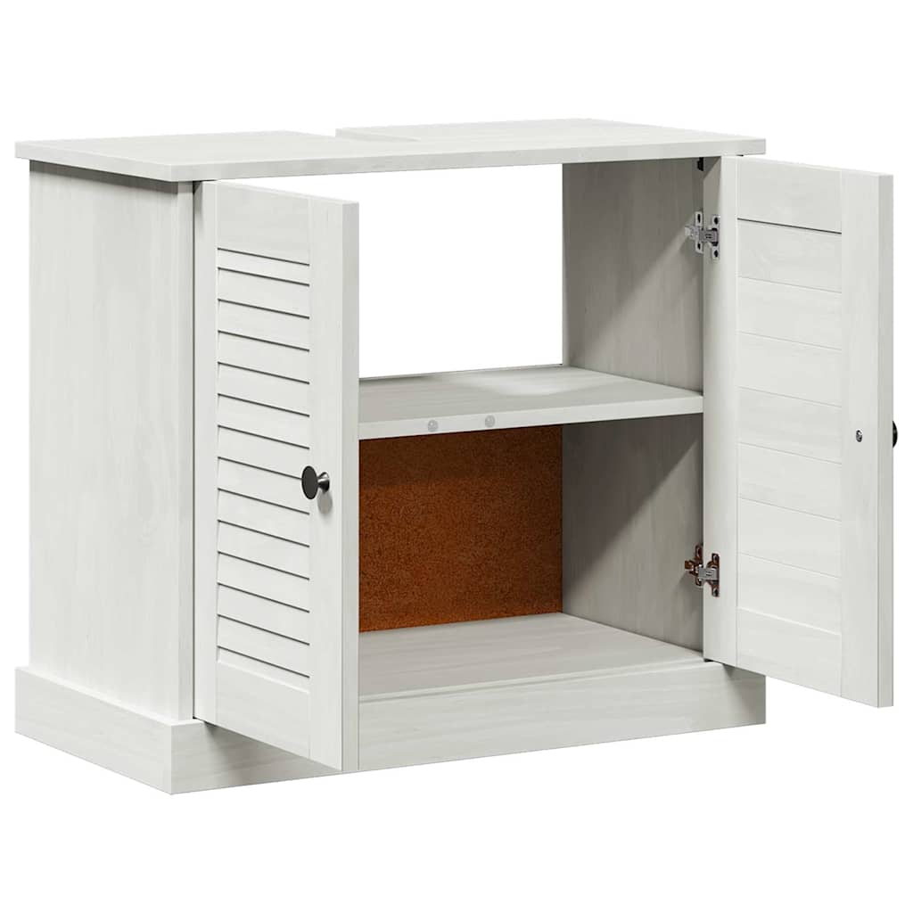 Waschbecken-Schränkchen VIGO Antik Weiß 67,5 x 34 x 59 cm