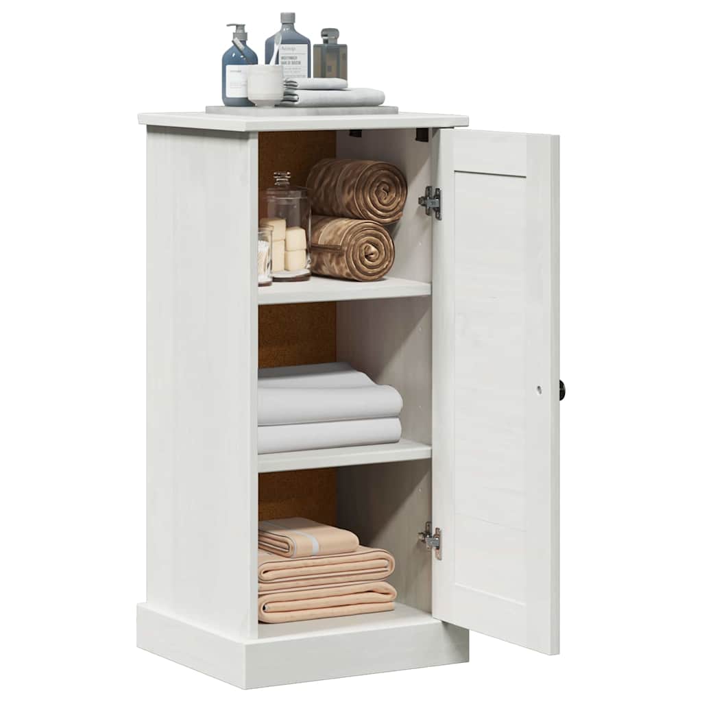 Badschrank VIGO Antik Weiß 37 x 34 x 80 cm Massivholz Kiefer